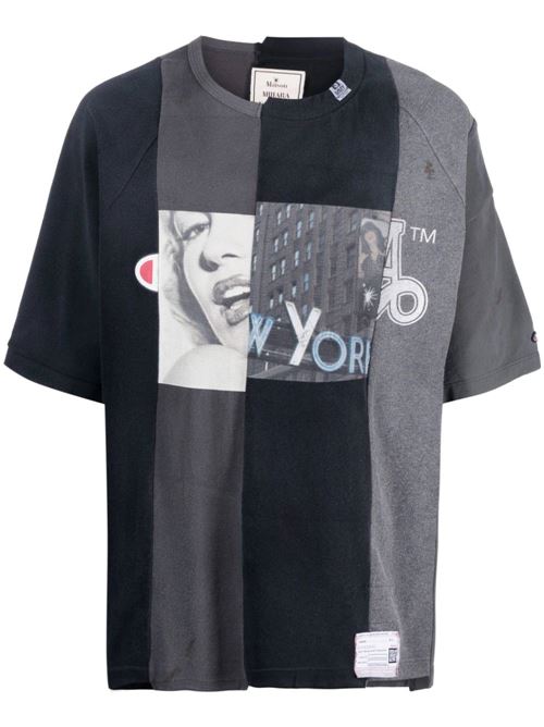 T-shirt  e polo nera Mihara Yasuhiro | A10TS651BLACK